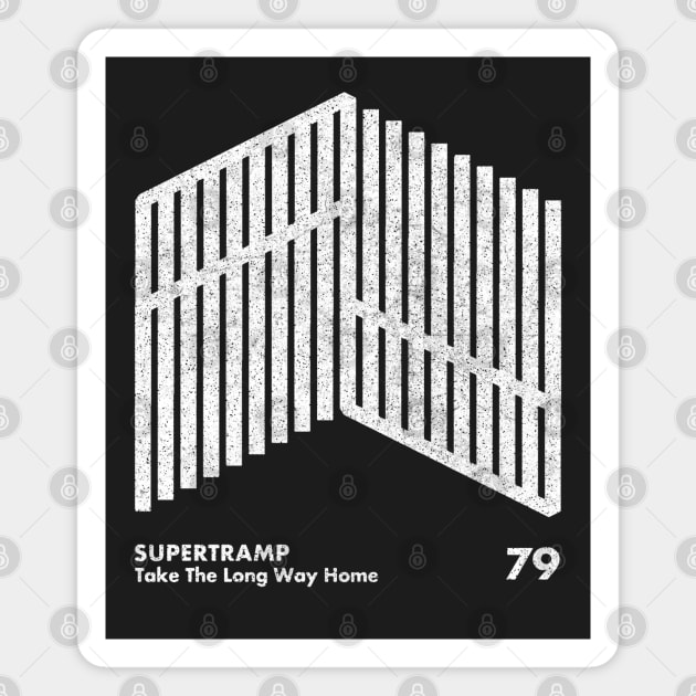 Supertramp / Minimal Graphic Design Tribute Magnet by saudade